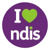 I Love NDIS logo