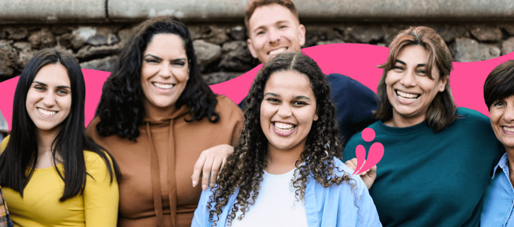 group of people smiling banner image