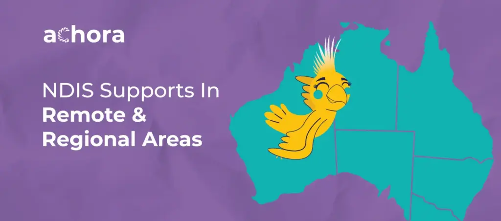 Cora flying over regional and remote Australia offering support coordination and plan management services